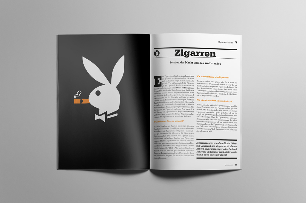 Playboy - Jonas Keseberg // Visuelle Kommunikation & Grafik Design